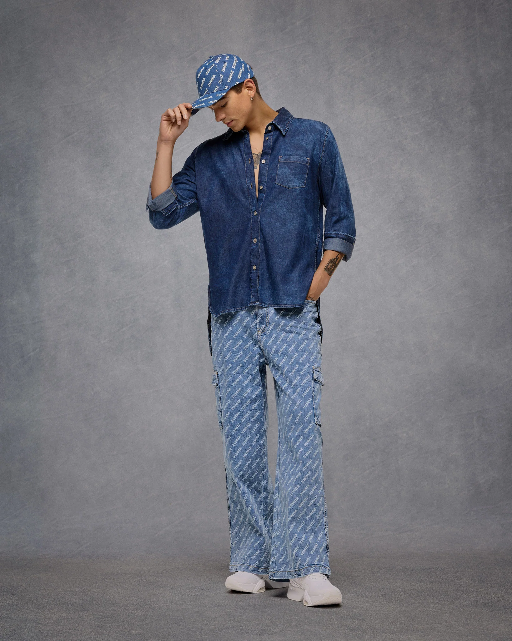 Blue Jean Baseball Cap - Image 14