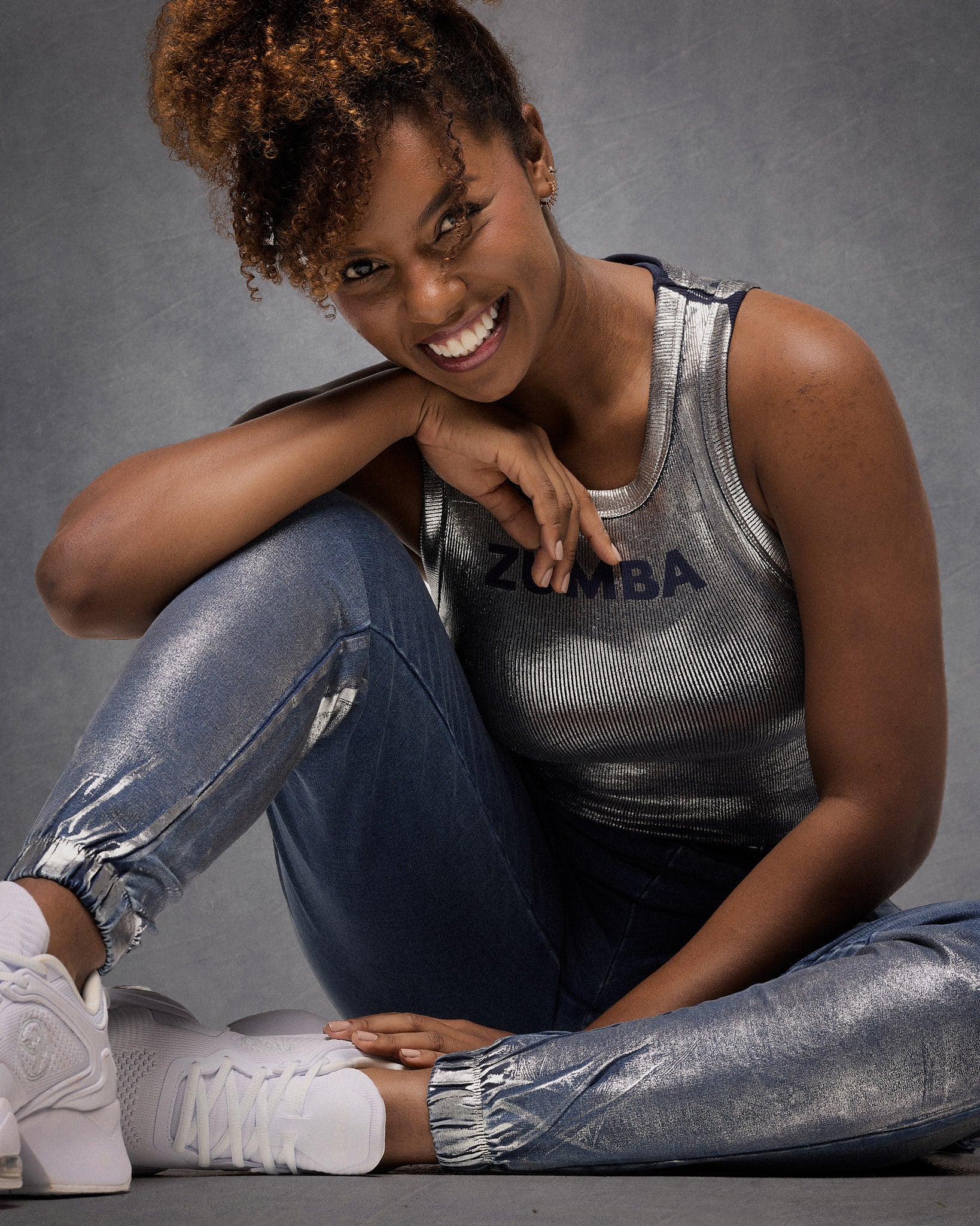 Blue Jean Knit Pants - Image 13