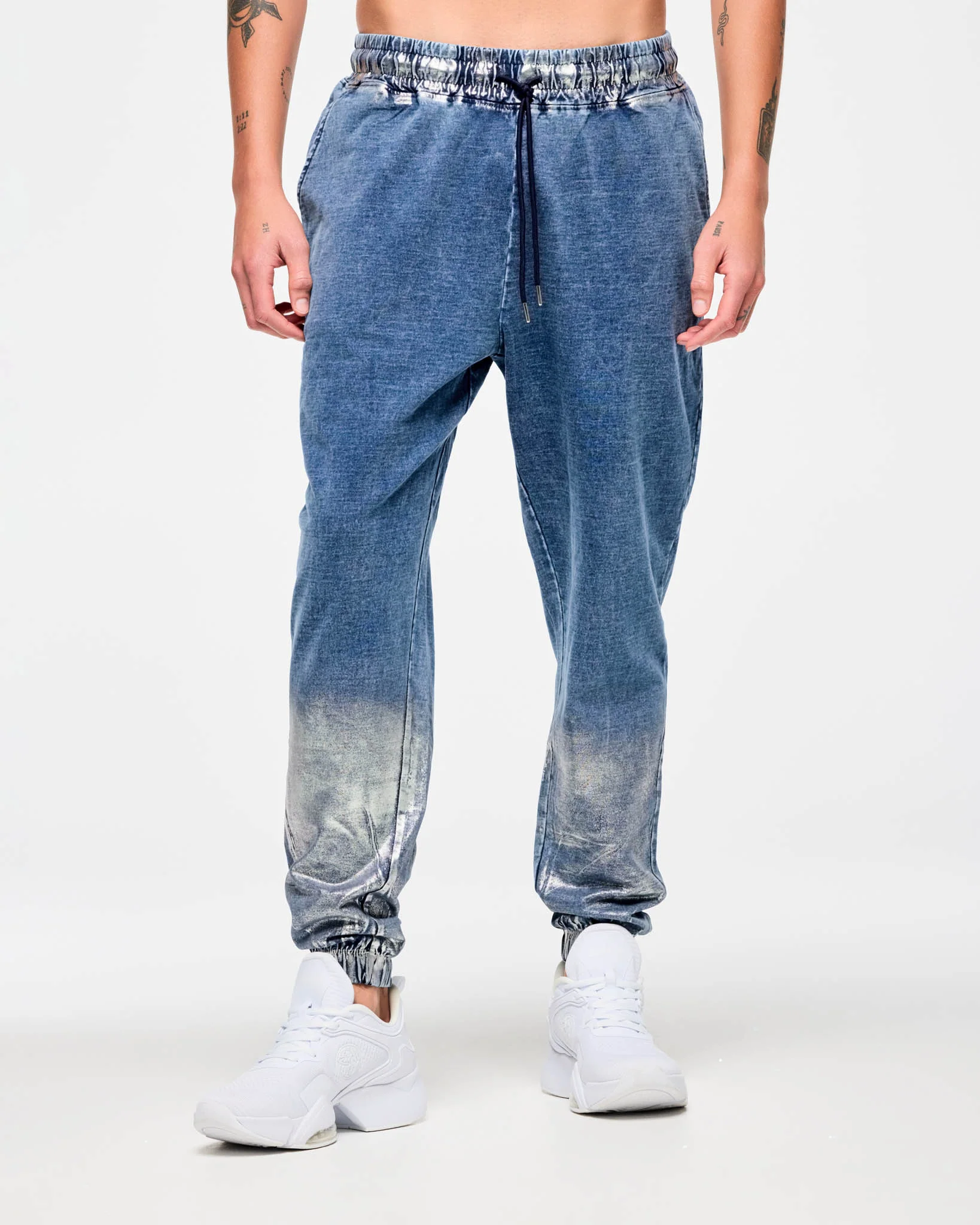 Blue Jean Knit Pants - Image 7