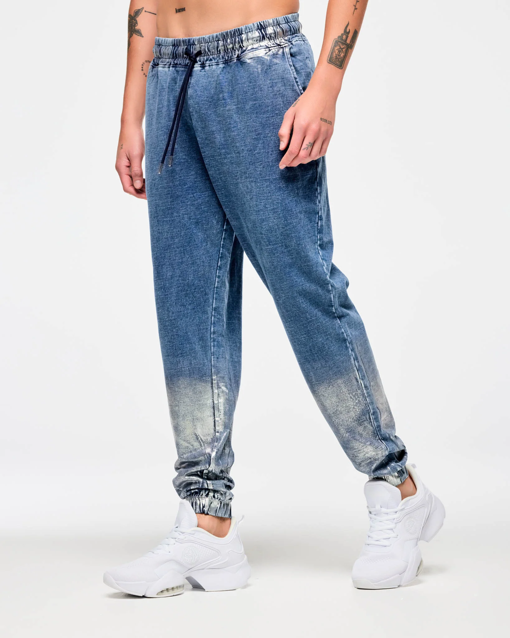 Blue Jean Knit Pants - Image 8