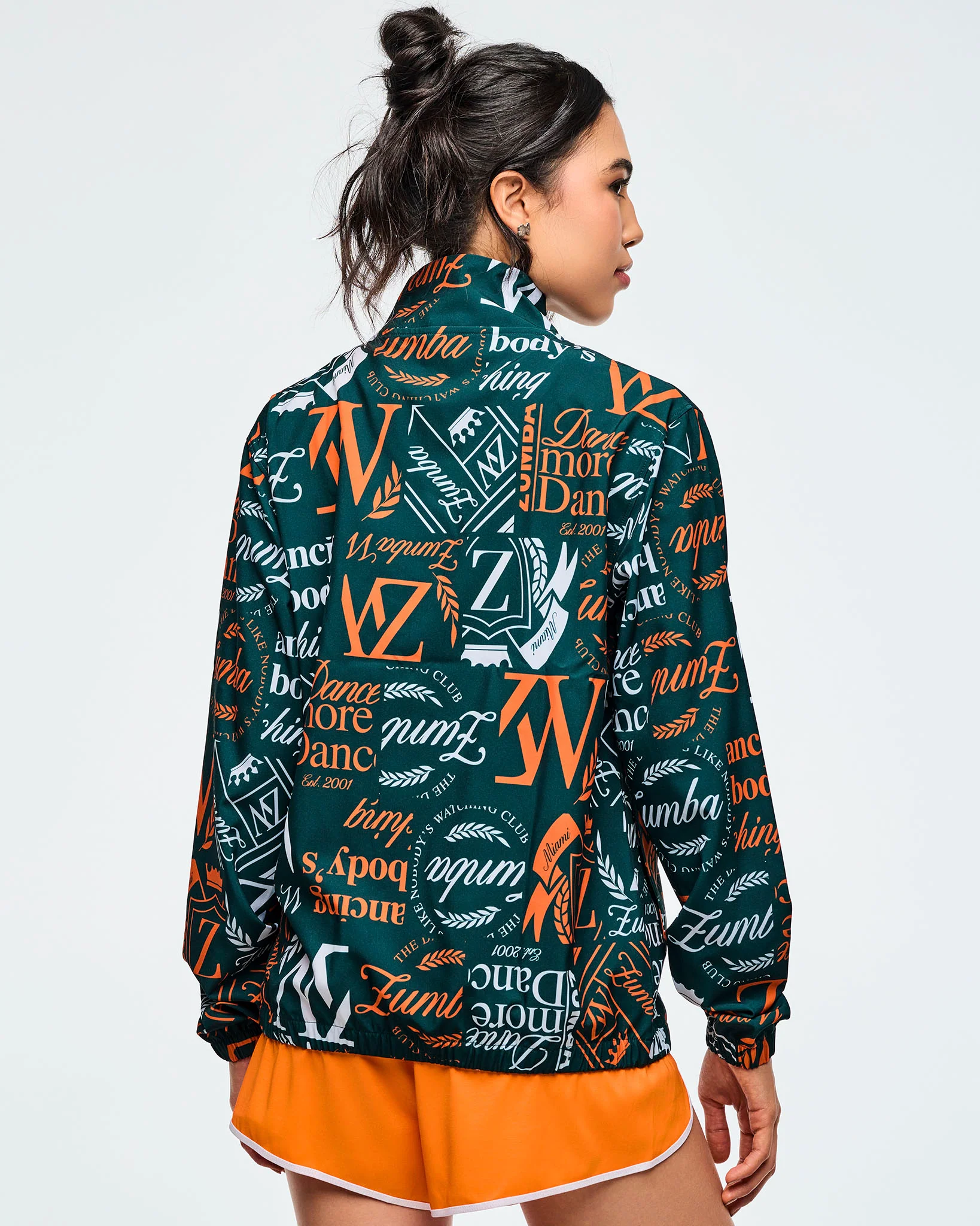 Class of 2001 Unisex Mock Neck Woven Jacket - Image 6