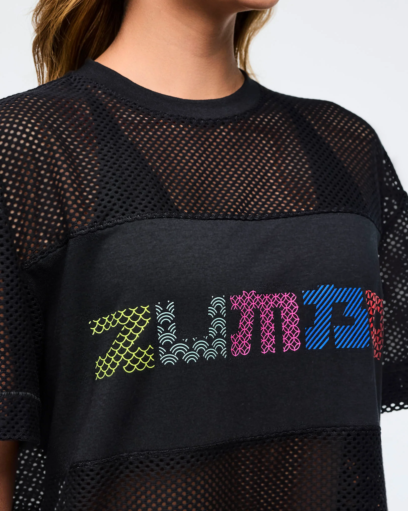 Eastern Flavor Boxy Mesh Top - Image 3