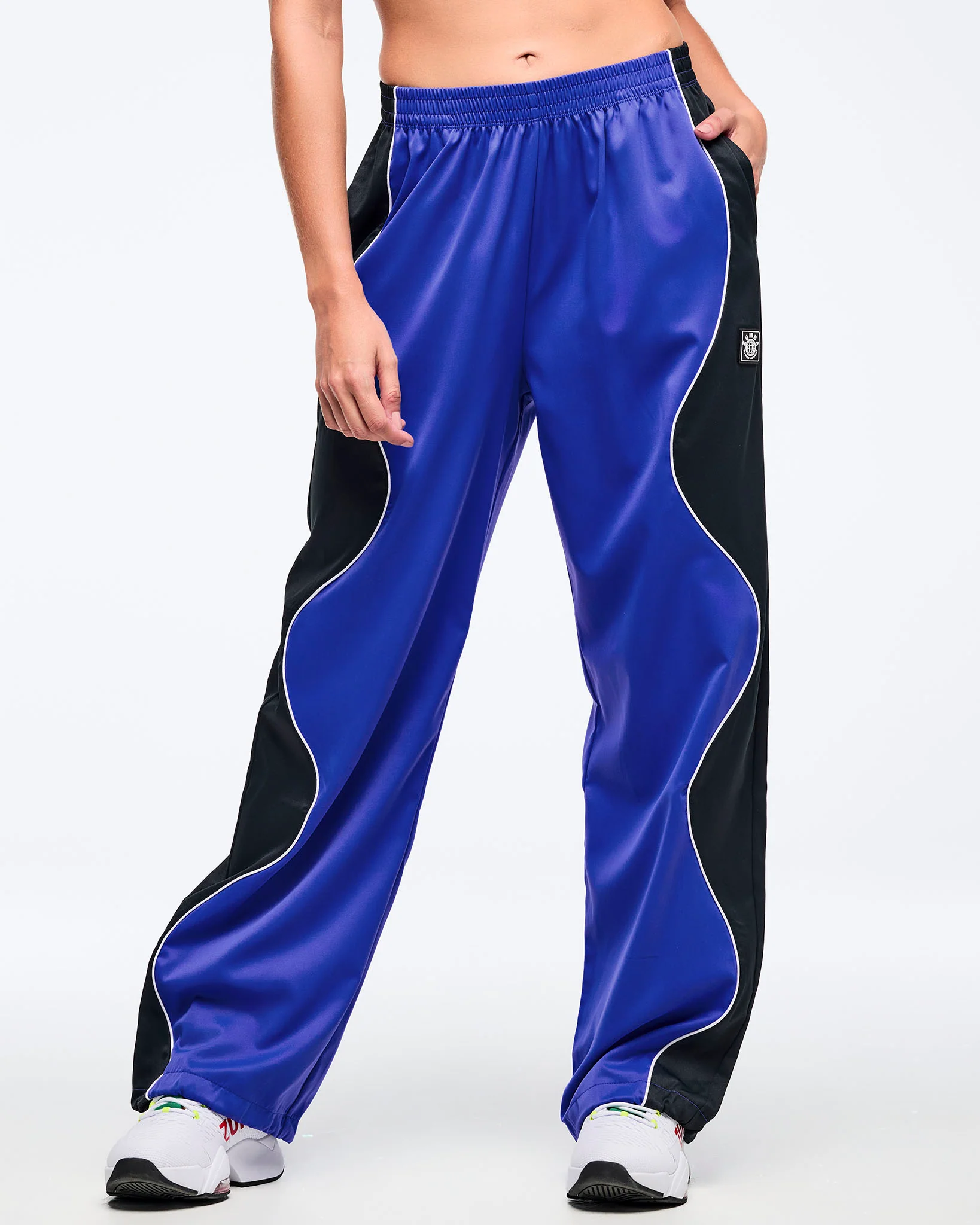 Latin Movement Wavy Track Pants - So Into Blue - Image 3