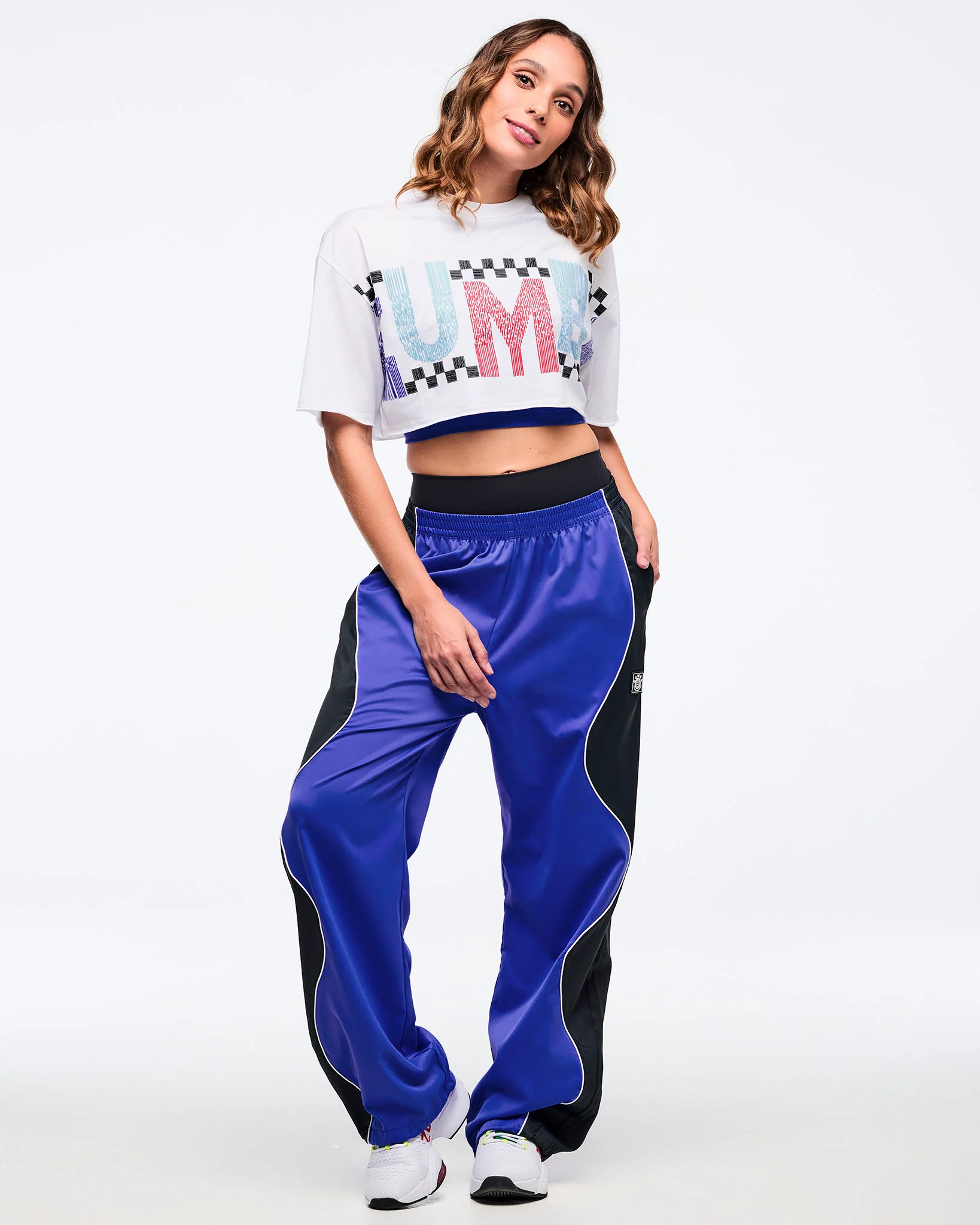 Latin Movement Wavy Track Pants - So Into Blue - Image 4