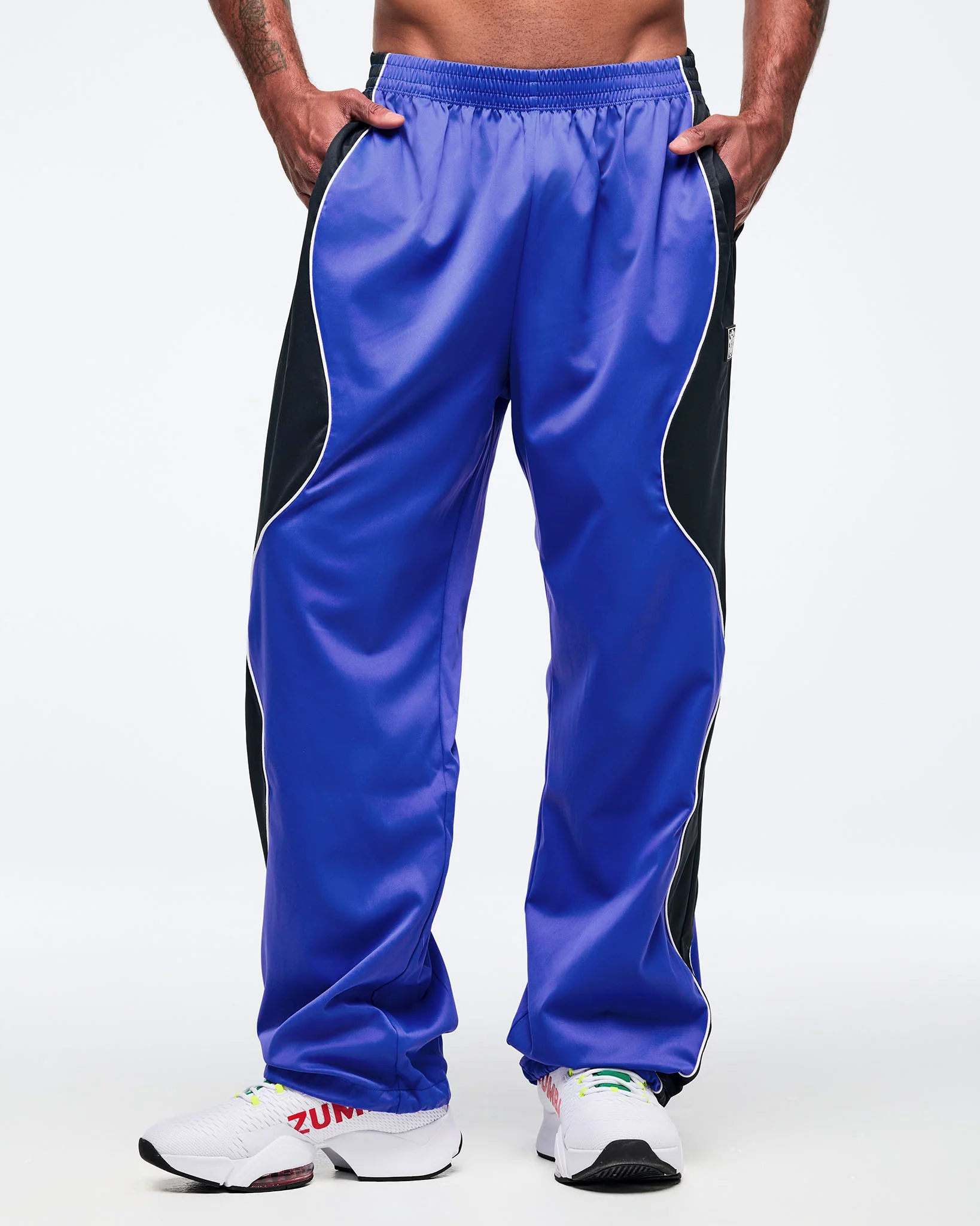 Latin Movement Wavy Track Pants - So Into Blue - Image 7