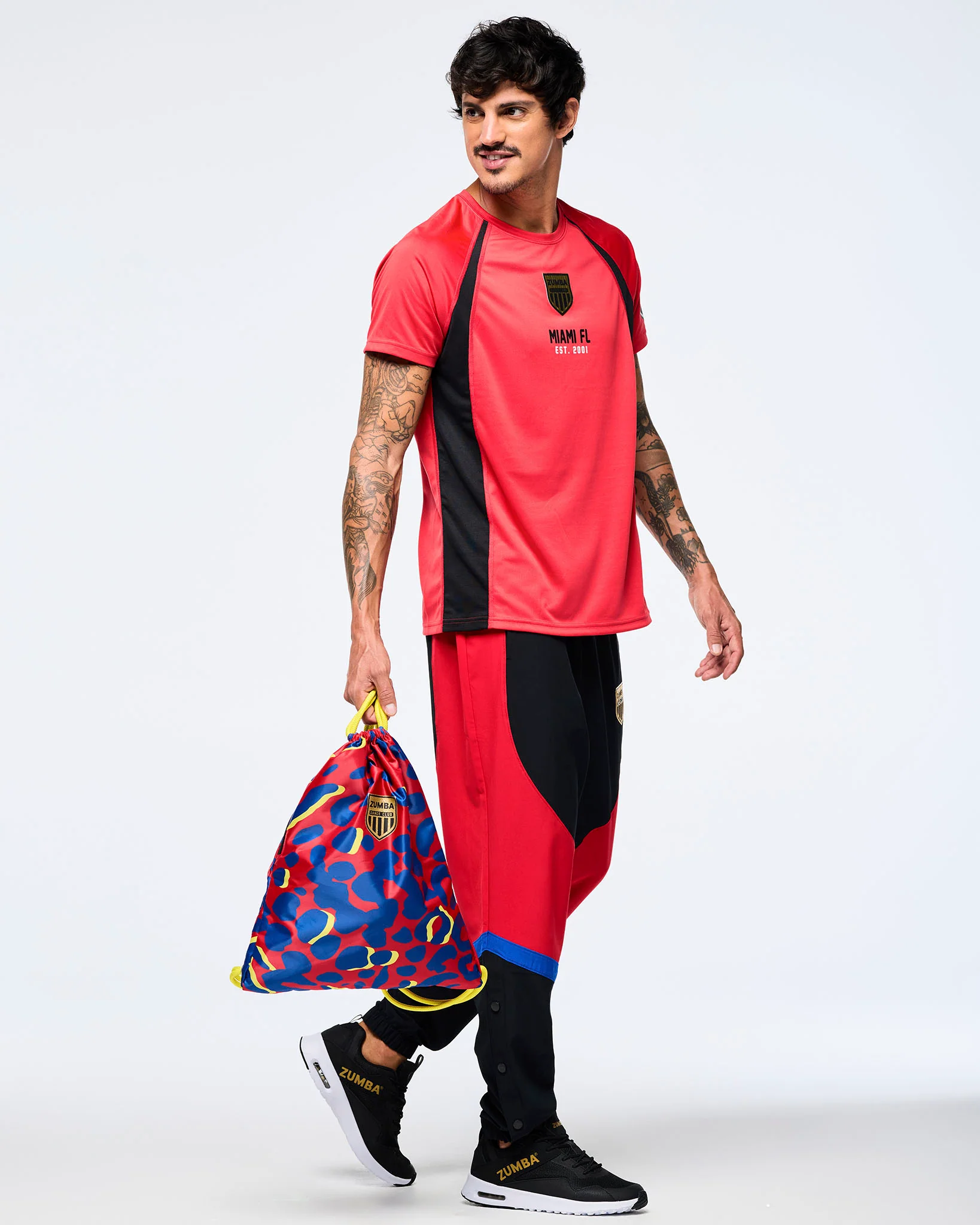 Men's Raglan Crew Neck With Shoulder Inserts - Image 3