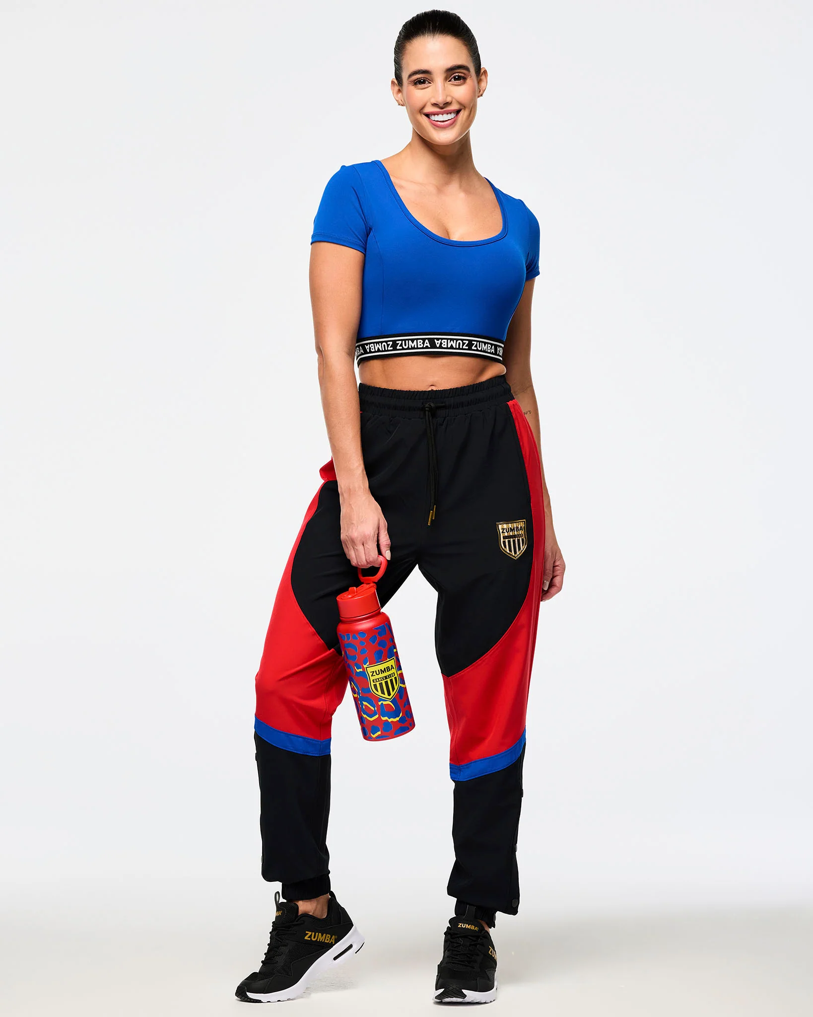 Men's Woven Track Pants With Inserts And Side Snaps - Image 8