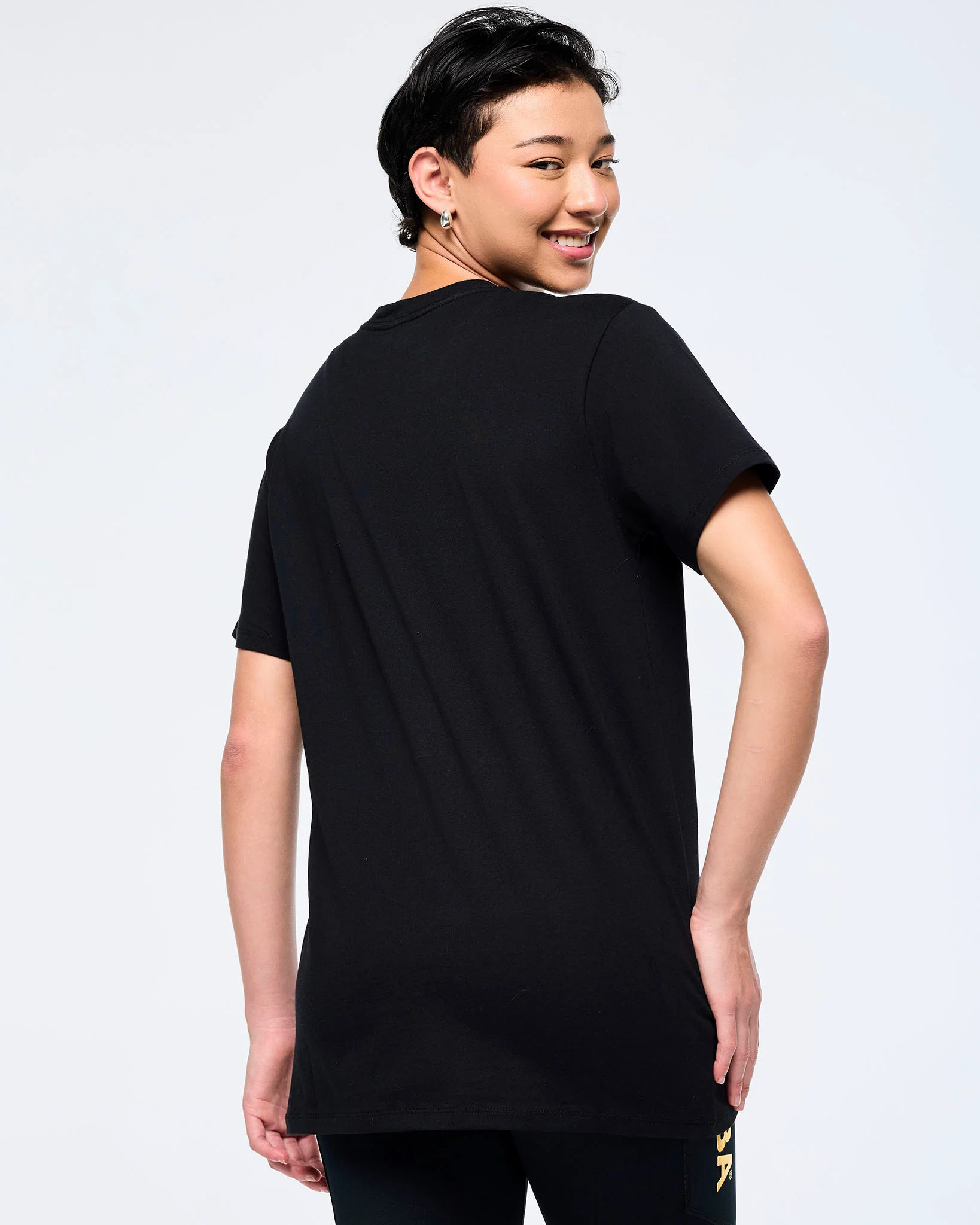 Victory Crew Neck Tee - Black - Image 4