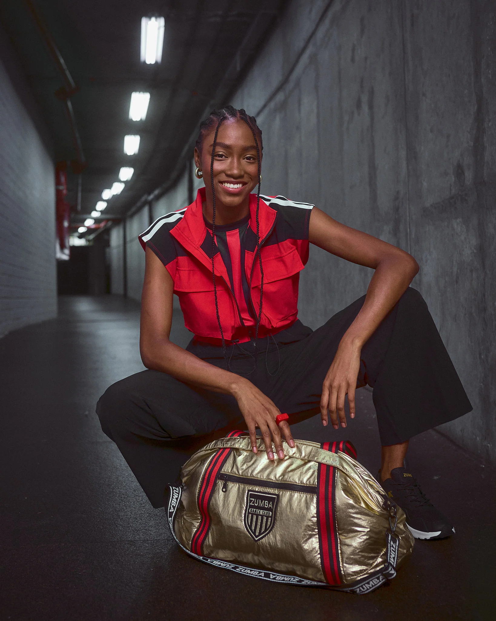 Victory Sleeveless Woven Jumpsuit - Image 7