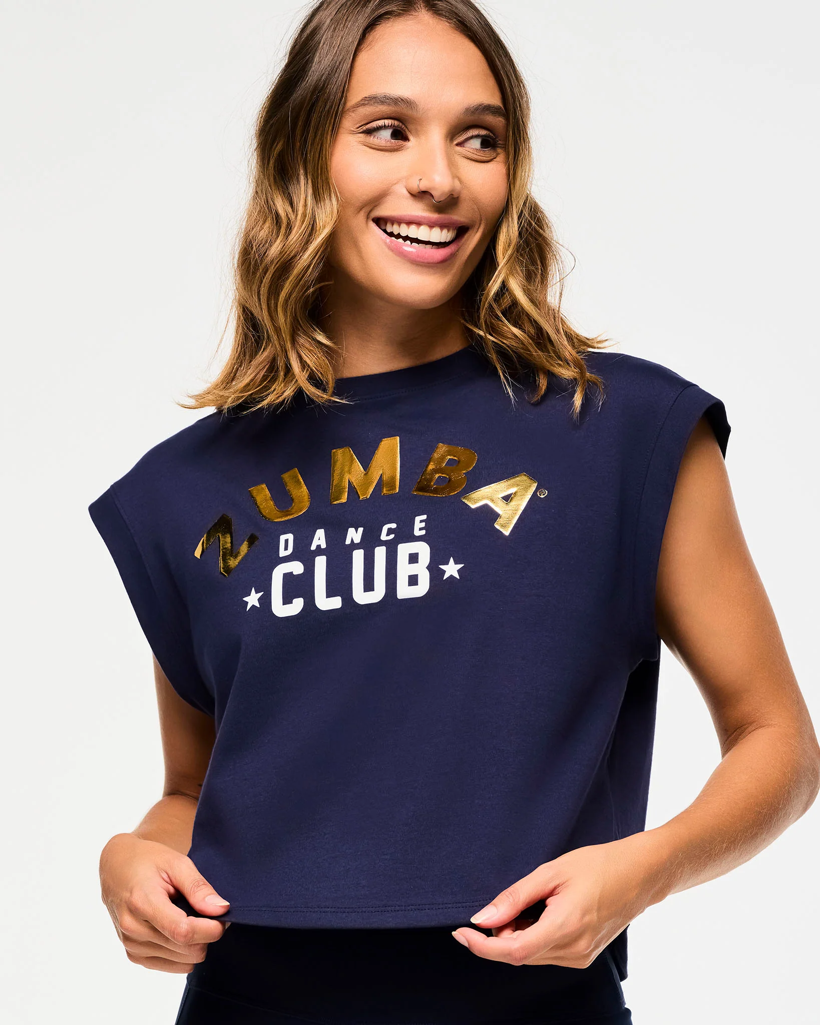 Victory Extended Shoulder Loose Tank - Image 3