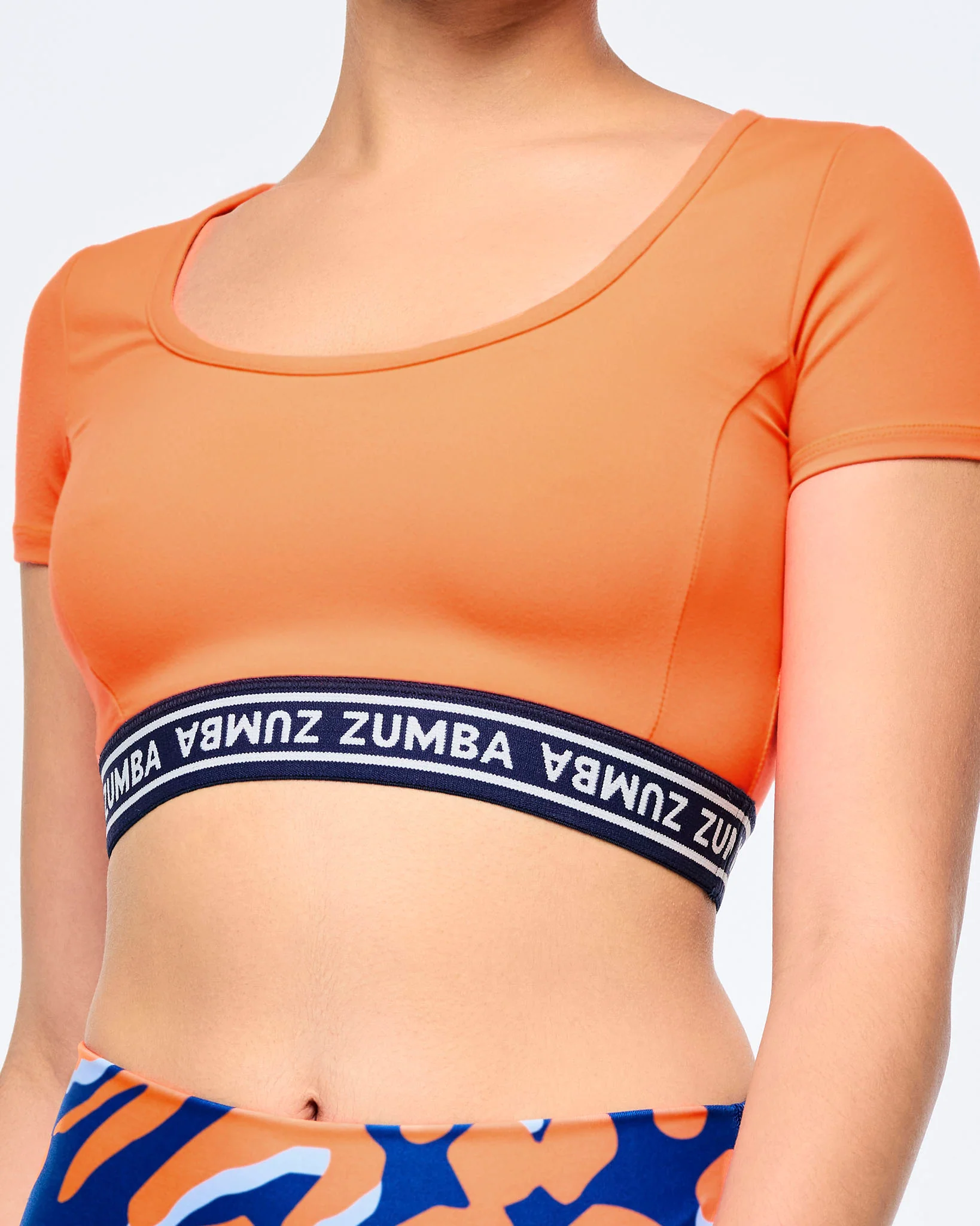Victory Scoop Neck Crop Top - Image 3