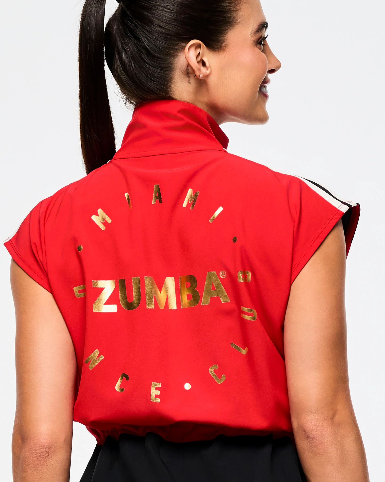 Victory Sleeveless Woven Jumpsuit - Image 3