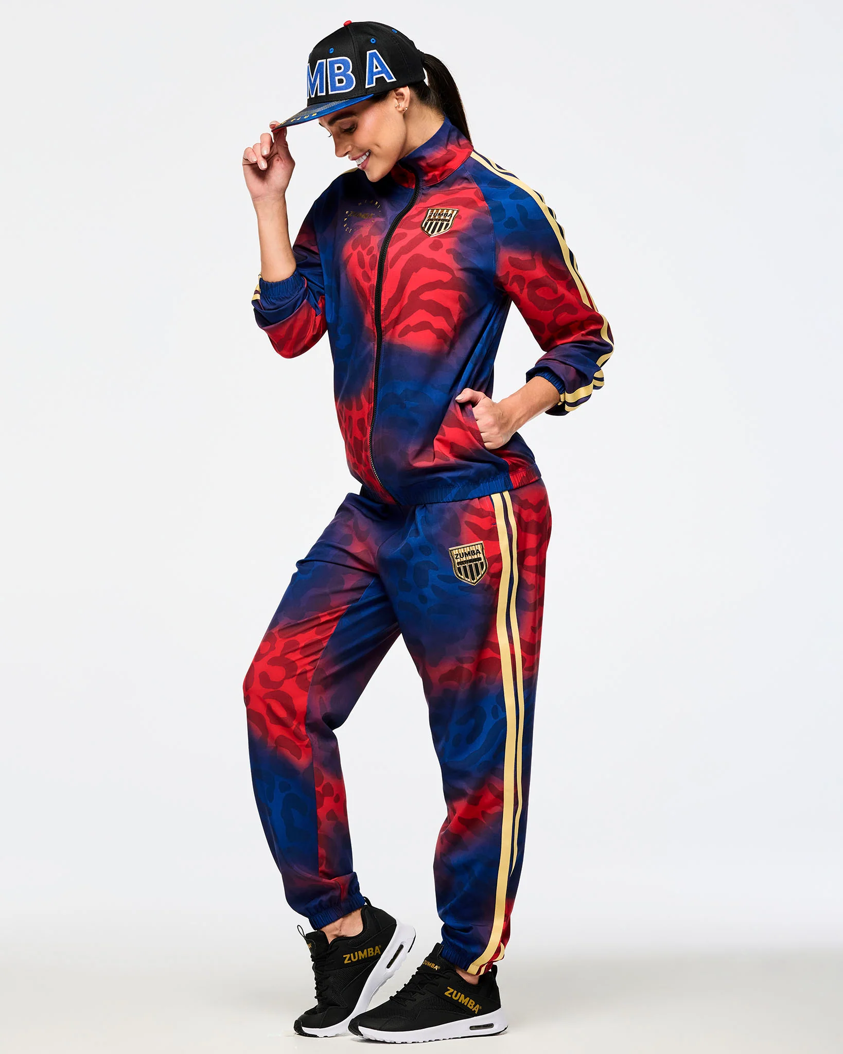 Victory Flat Bill Snapback Hat - Black - Image 9