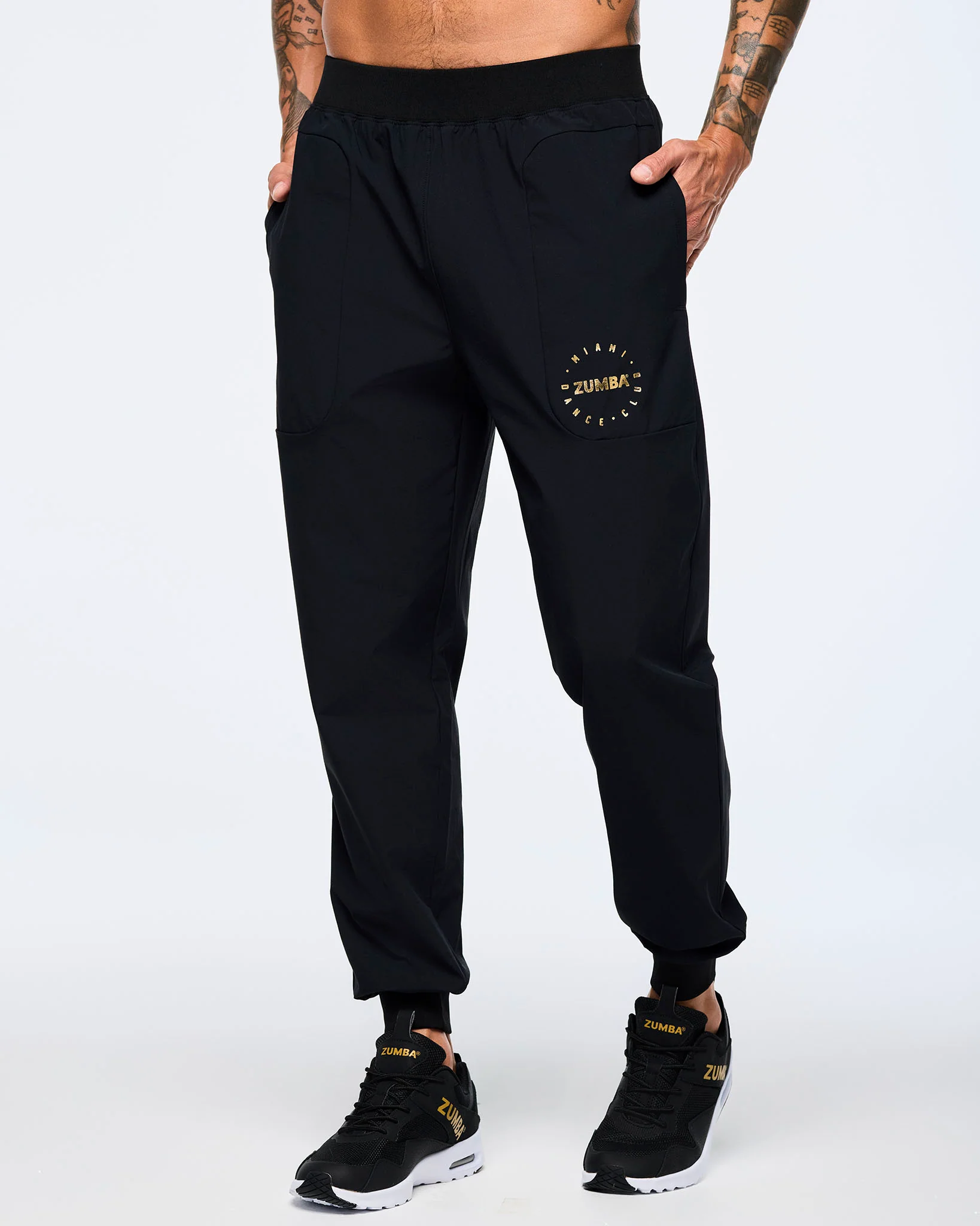Victory Stretch Woven Slim Ankle Joggers - Image 4