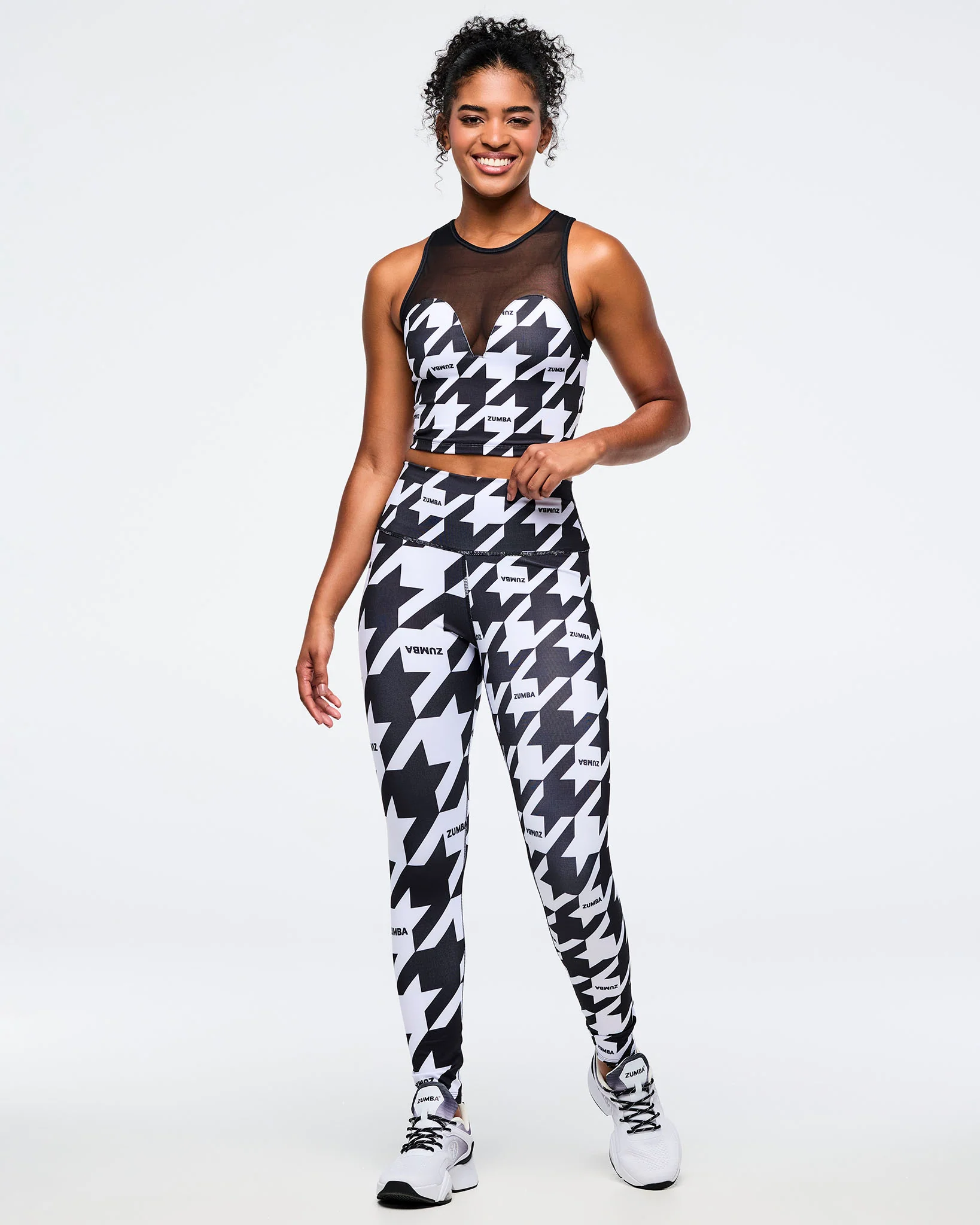 Zumba Amour Z-Lift High Waisted Ankle Leggings - Image 5