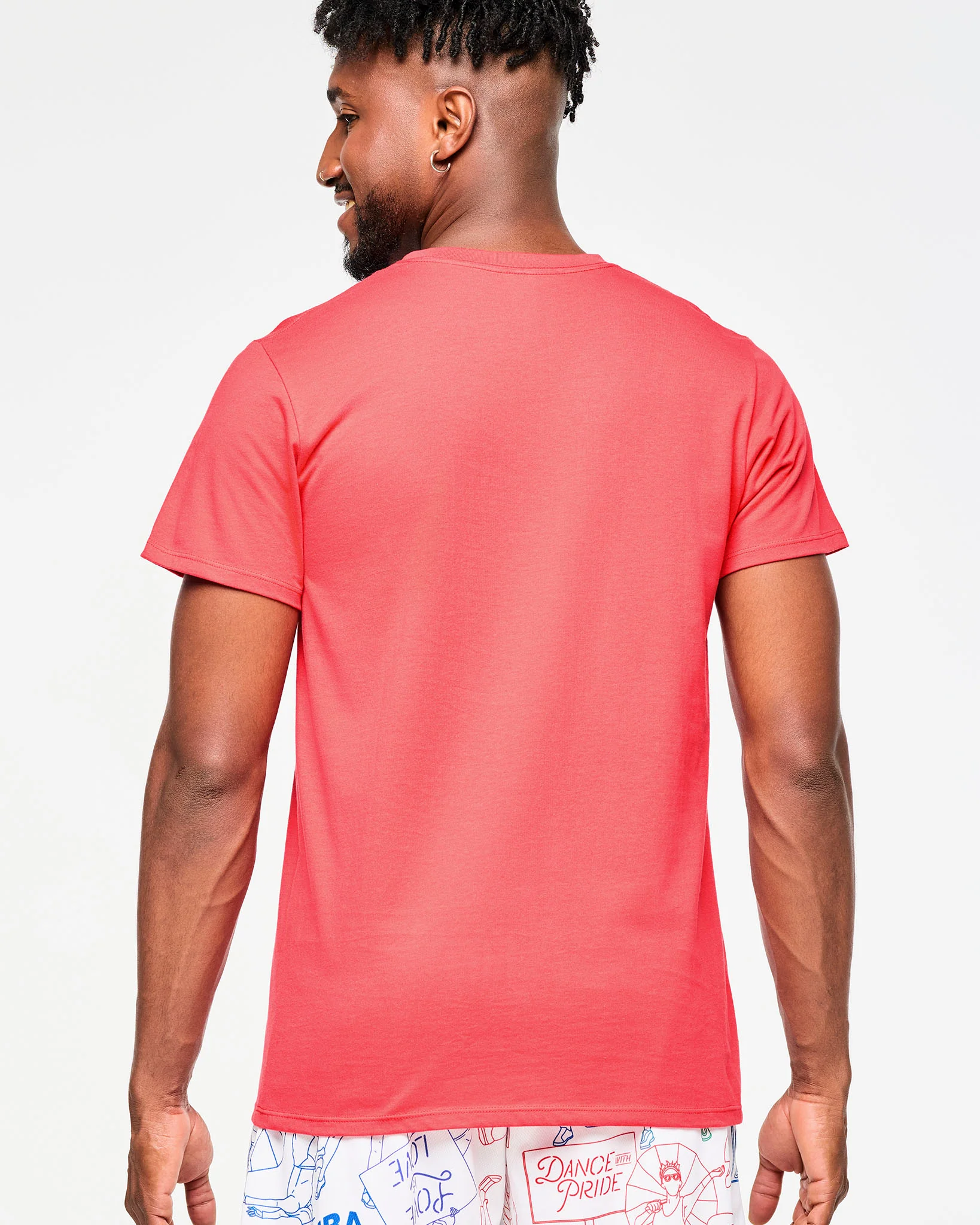 Zumba Crew Neck Tee - Cherry - Image 4