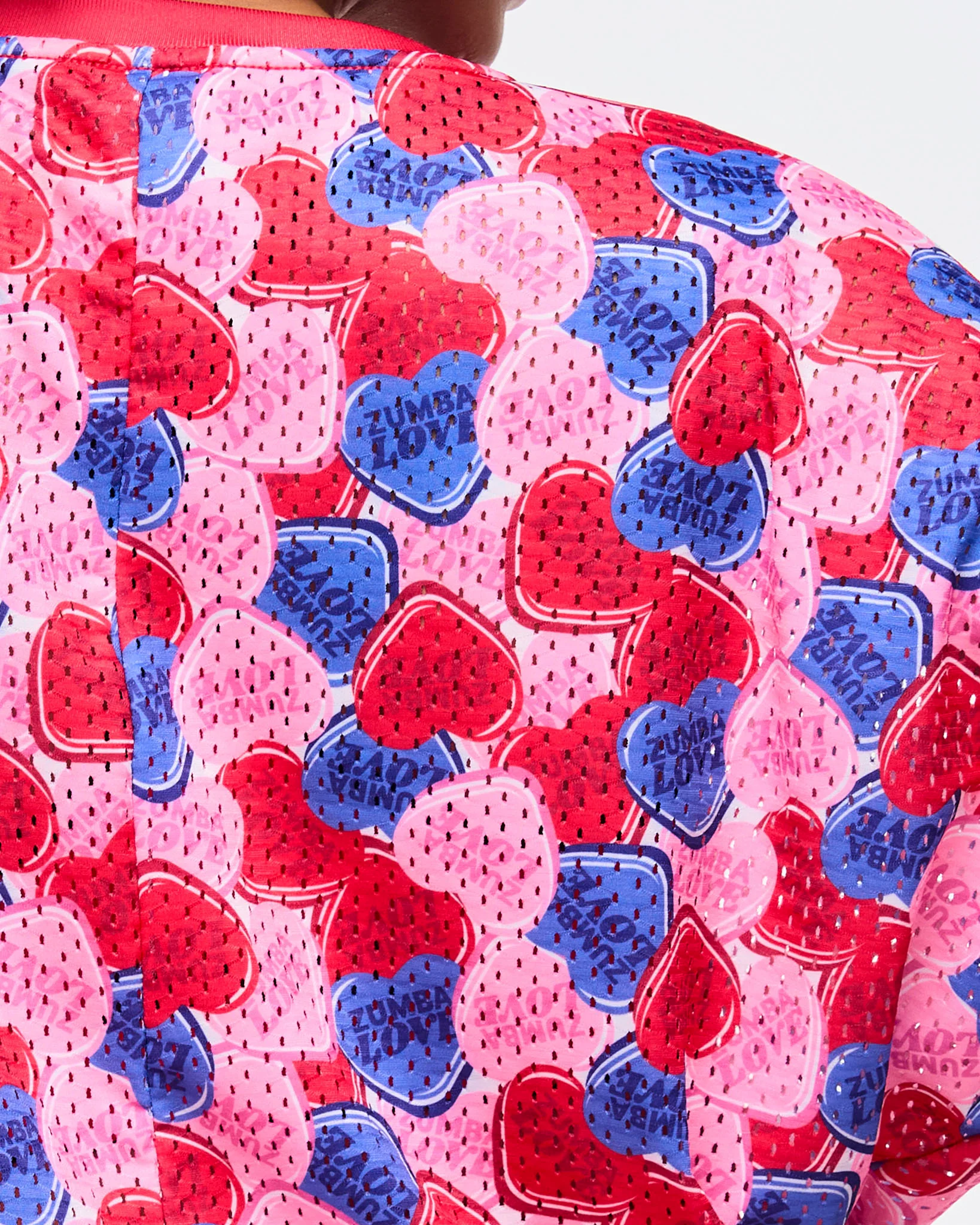 Zumba Love Boxy Dolman Crop Top - Image 3