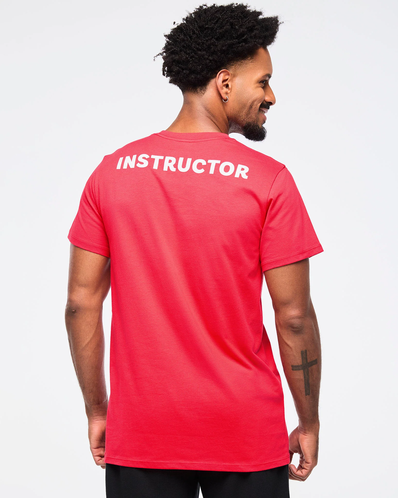 Zumba Love Crew Neck Tee - Red - Image 4