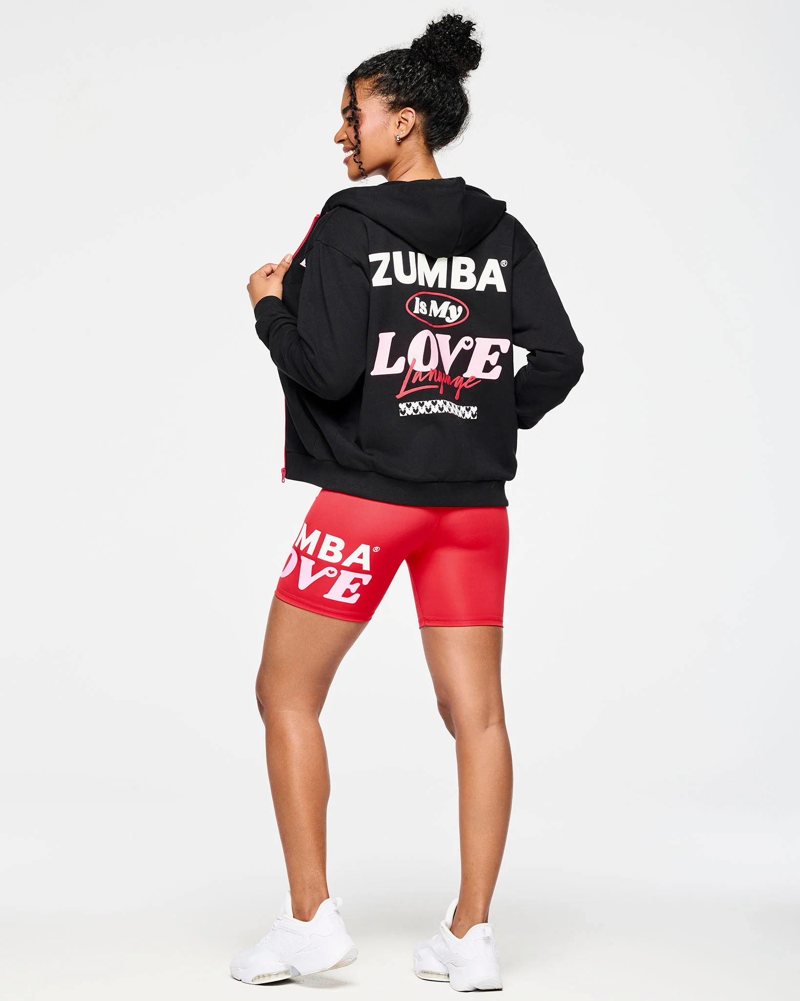 Zumba Love Zip Up Hoodie - Image 4