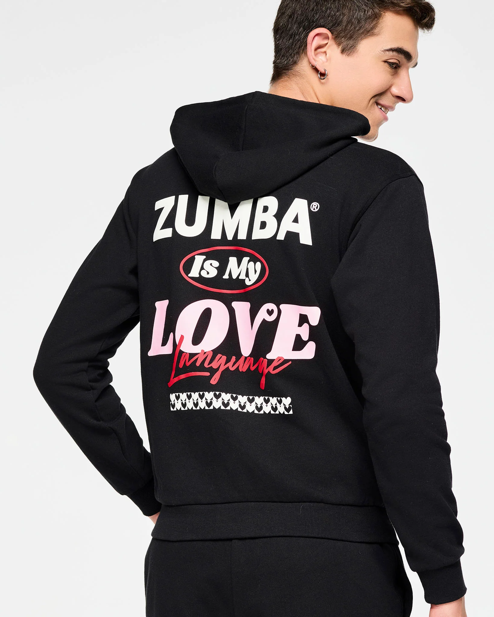Zumba Love Zip Up Hoodie - Image 7