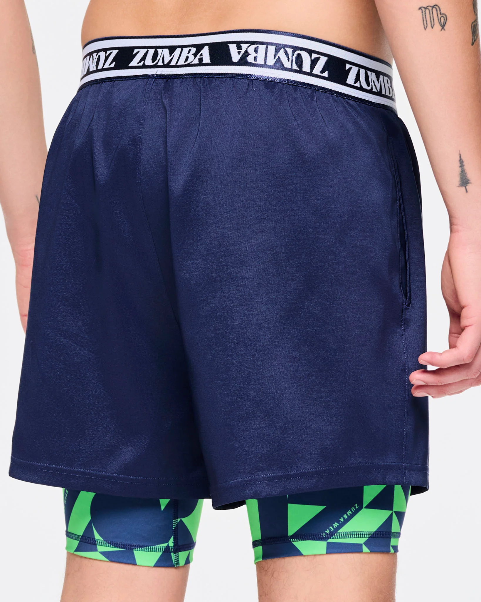 Zumba Out Loud Men's Shorts With Inner Liner - Image 3