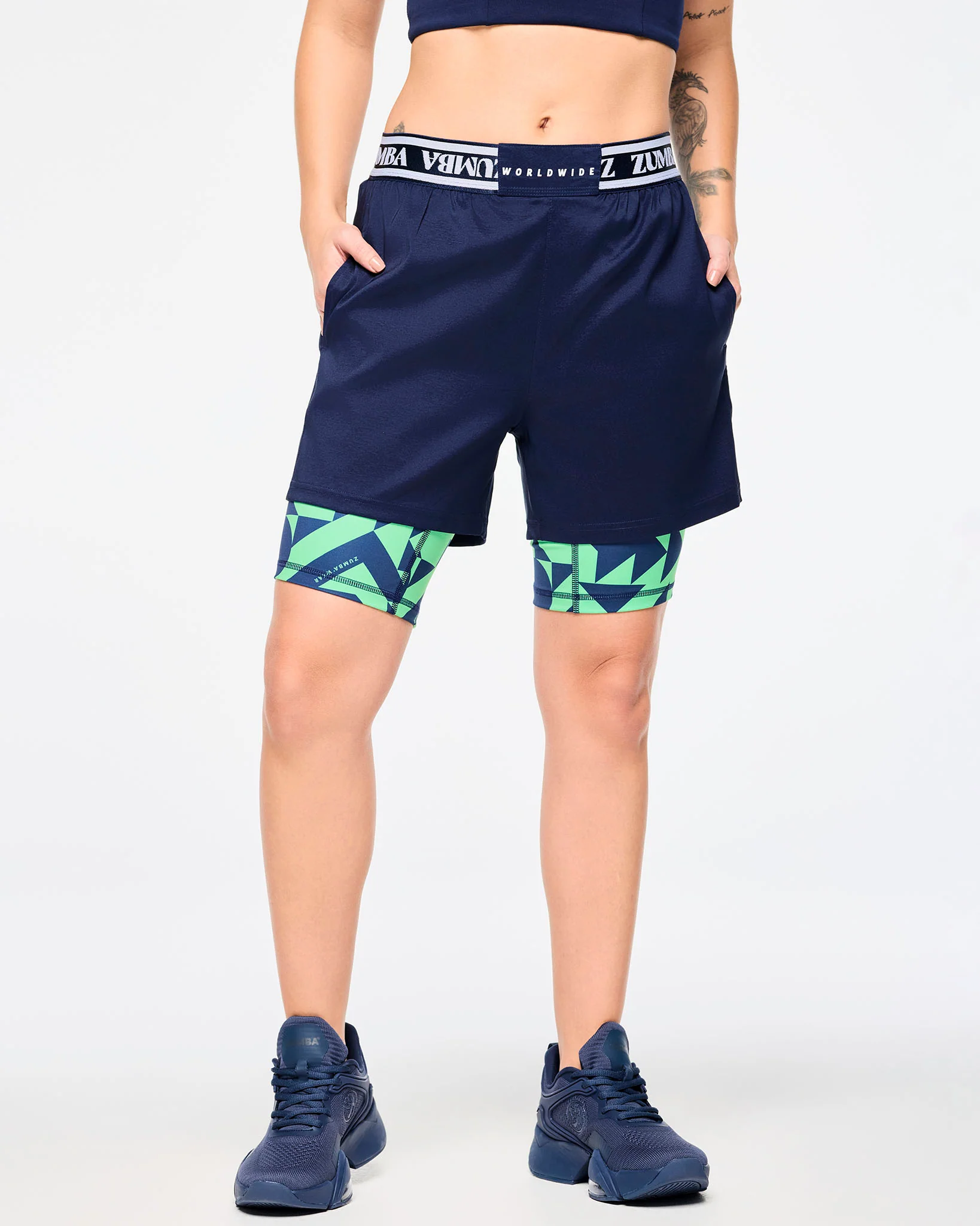 Zumba Out Loud Men's Shorts With Inner Liner - Image 4