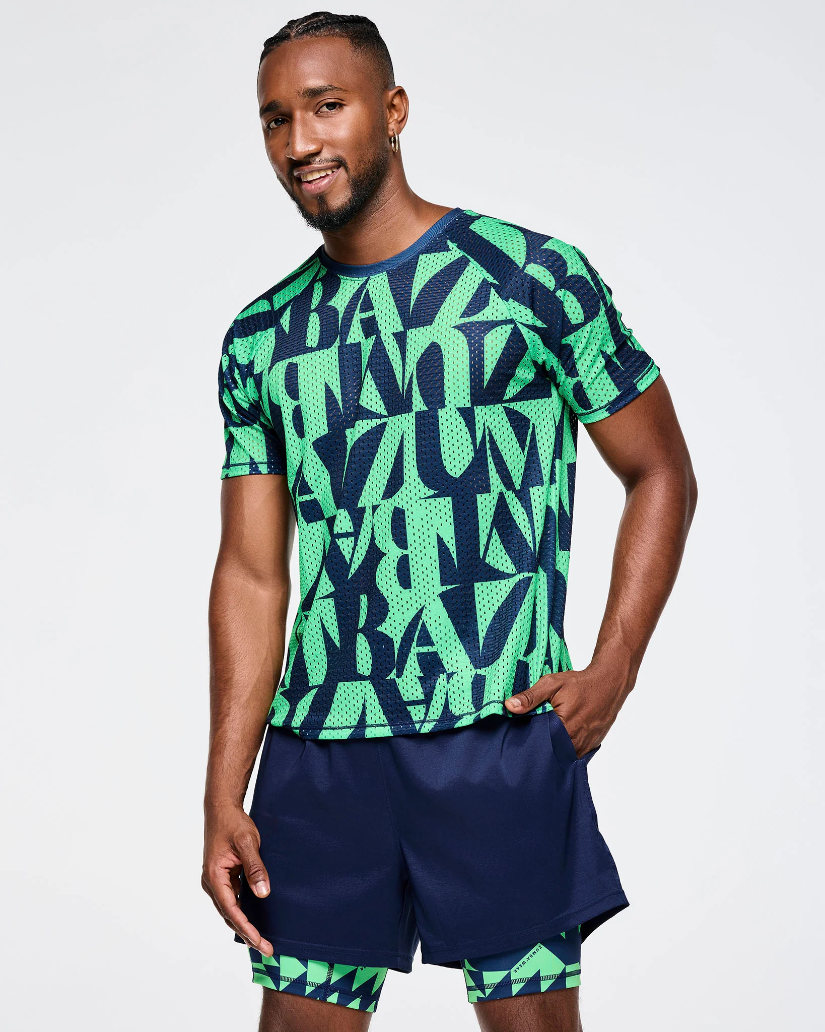 Zumba Out Loud Men's Shorts With Inner Liner - Image 8