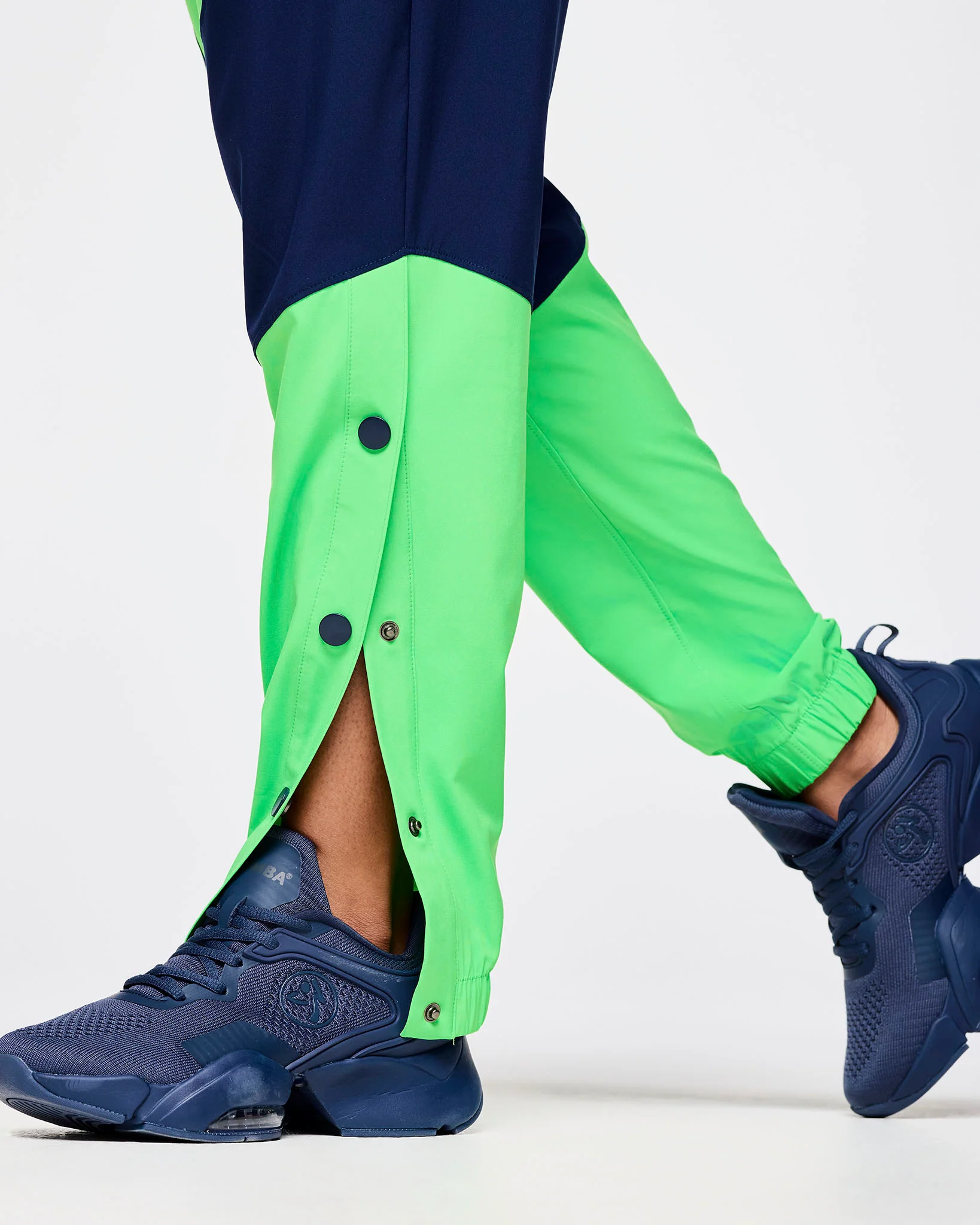 Zumba Out Loud Woven Track Pants With Side Snaps - Image 4