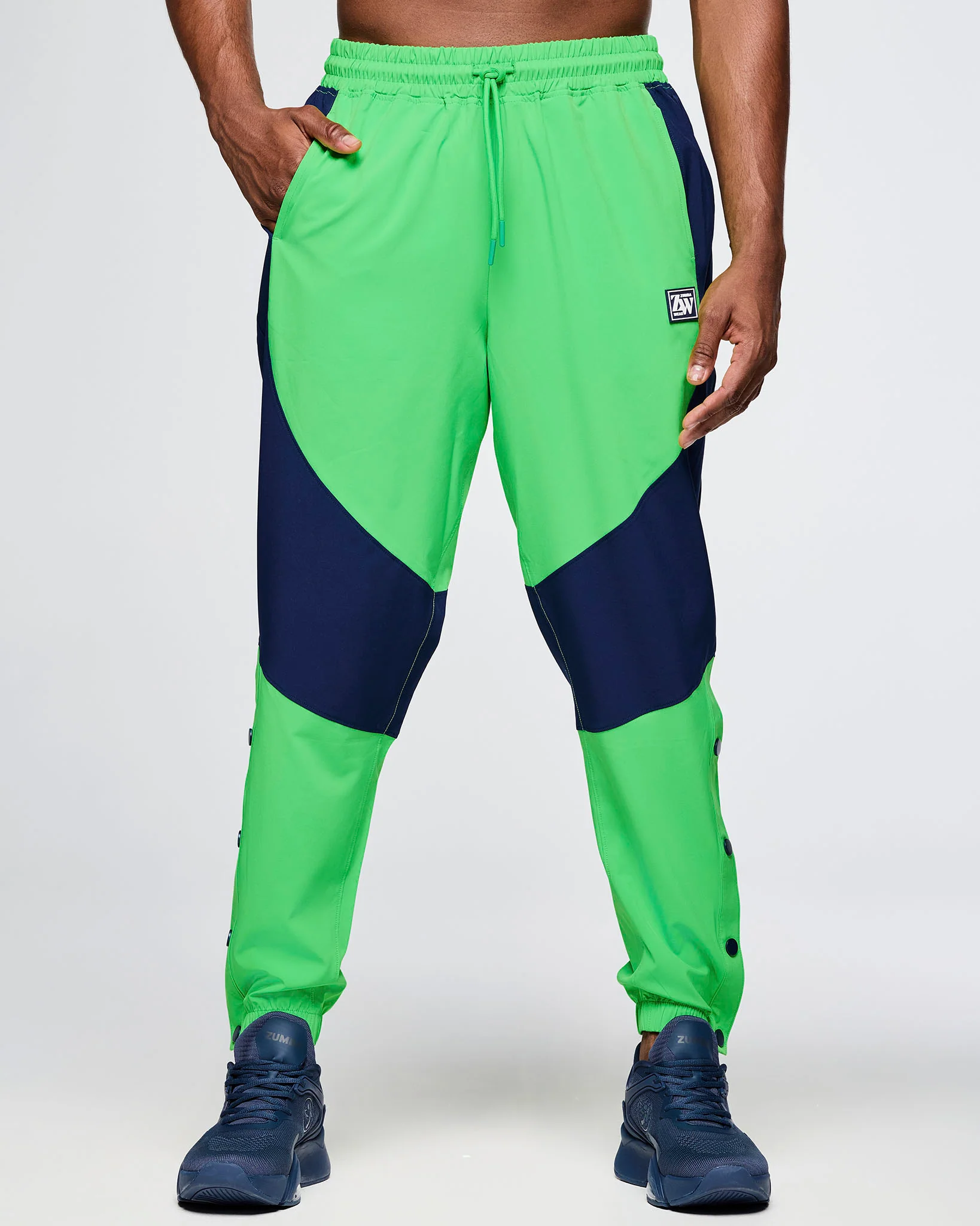 Zumba Out Loud Woven Track Pants With Side Snaps - Image 6