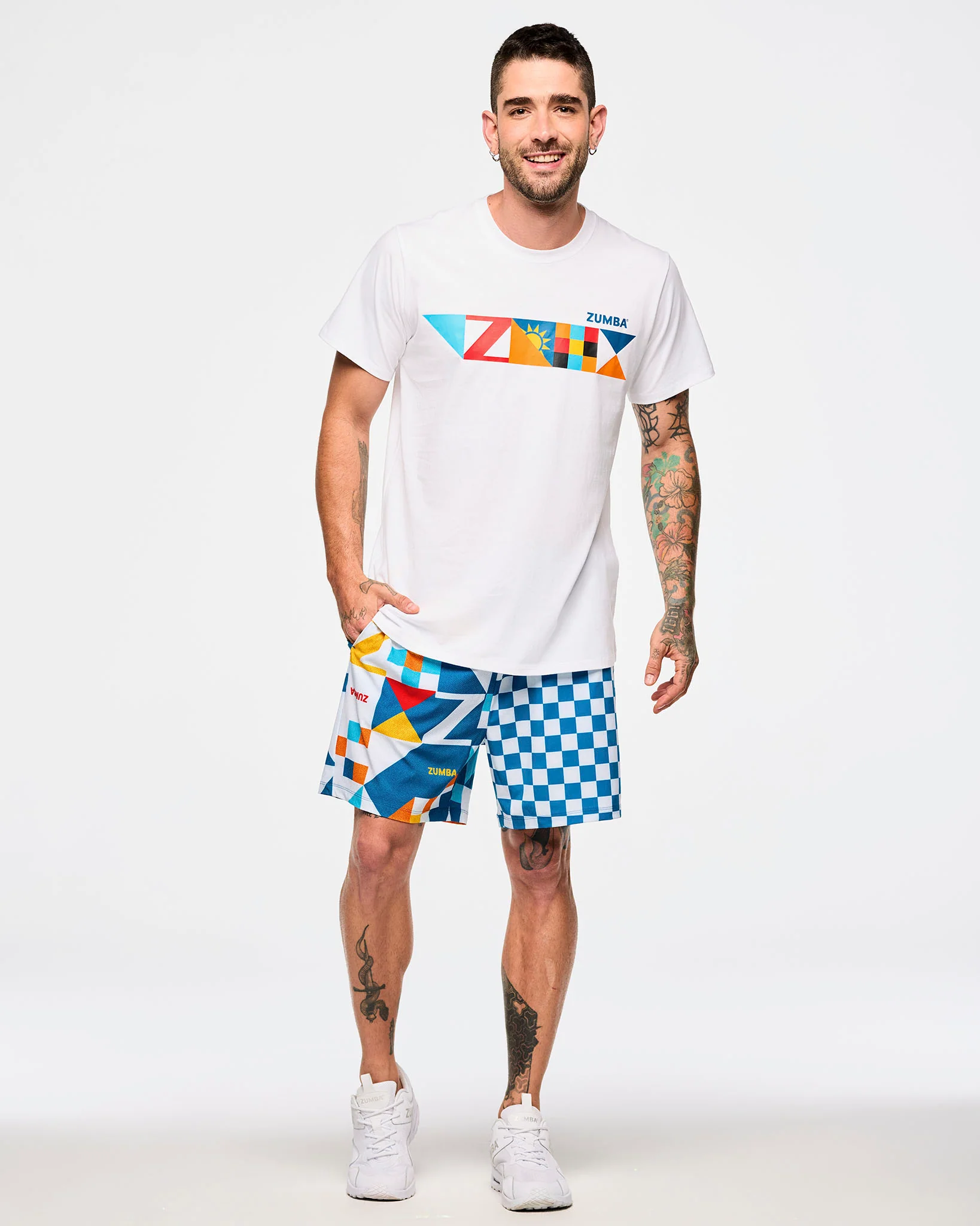 Zumba Rays Crew Neck Tee - Image 3