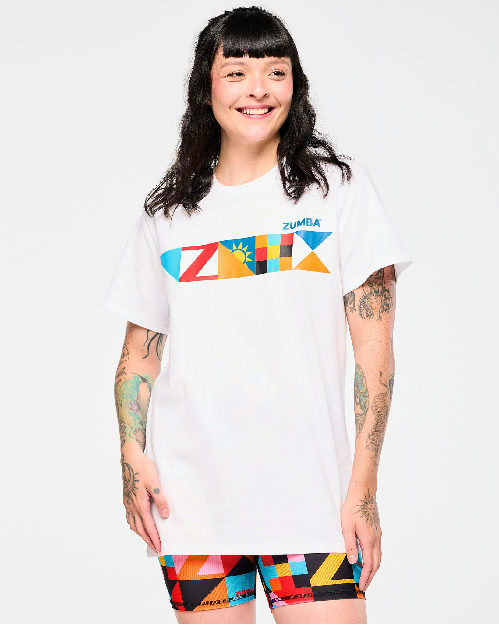 Zumba Rays Crew Neck Tee - Image 4