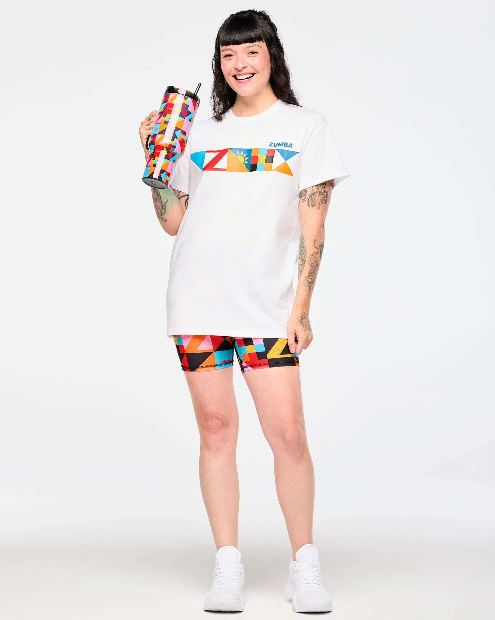 Zumba Rays Crew Neck Tee - Image 6